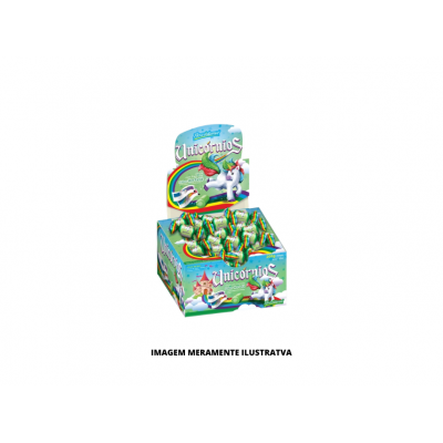 CHICLETE - FLORESTAL - 140g HAPPY BOL UNICORNIOS HORTELA